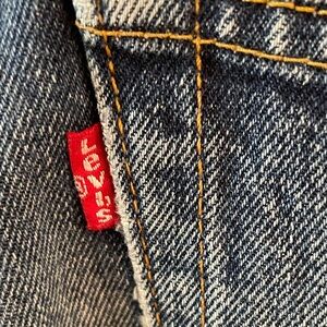 Levi's Denim Straight Leg Jeans